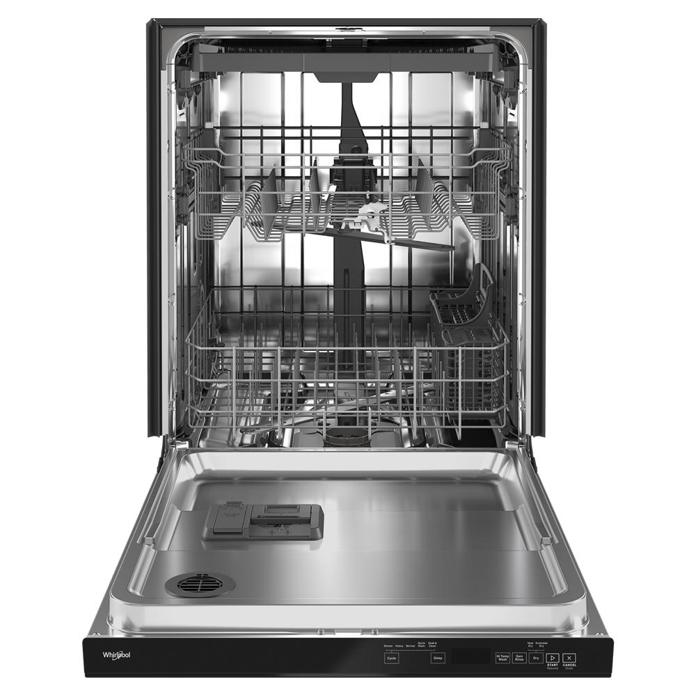 Model: WDTA50SAKB | Whirlpool 24” Stainless Steel Dishwasher with AI Intelligent Wash - 47 dBA