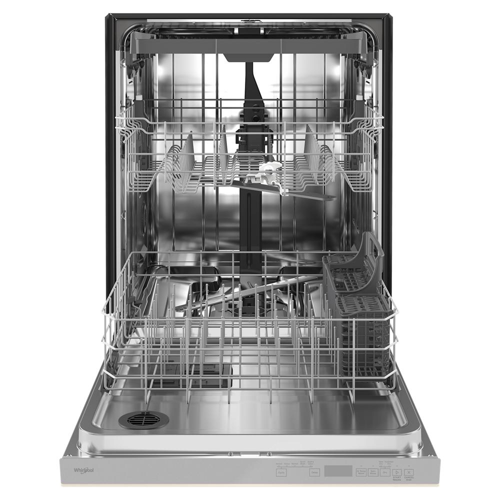 Model: WDTA50SAKT | Whirlpool 24” Stainless Steel Dishwasher with AI Intelligent Wash - 47 dBA