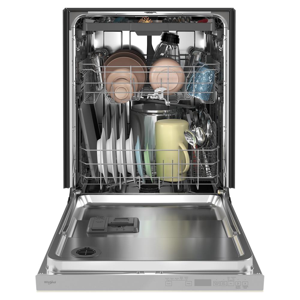 Model: WDTA50SAKT | Whirlpool 24” Stainless Steel Dishwasher with AI Intelligent Wash - 47 dBA