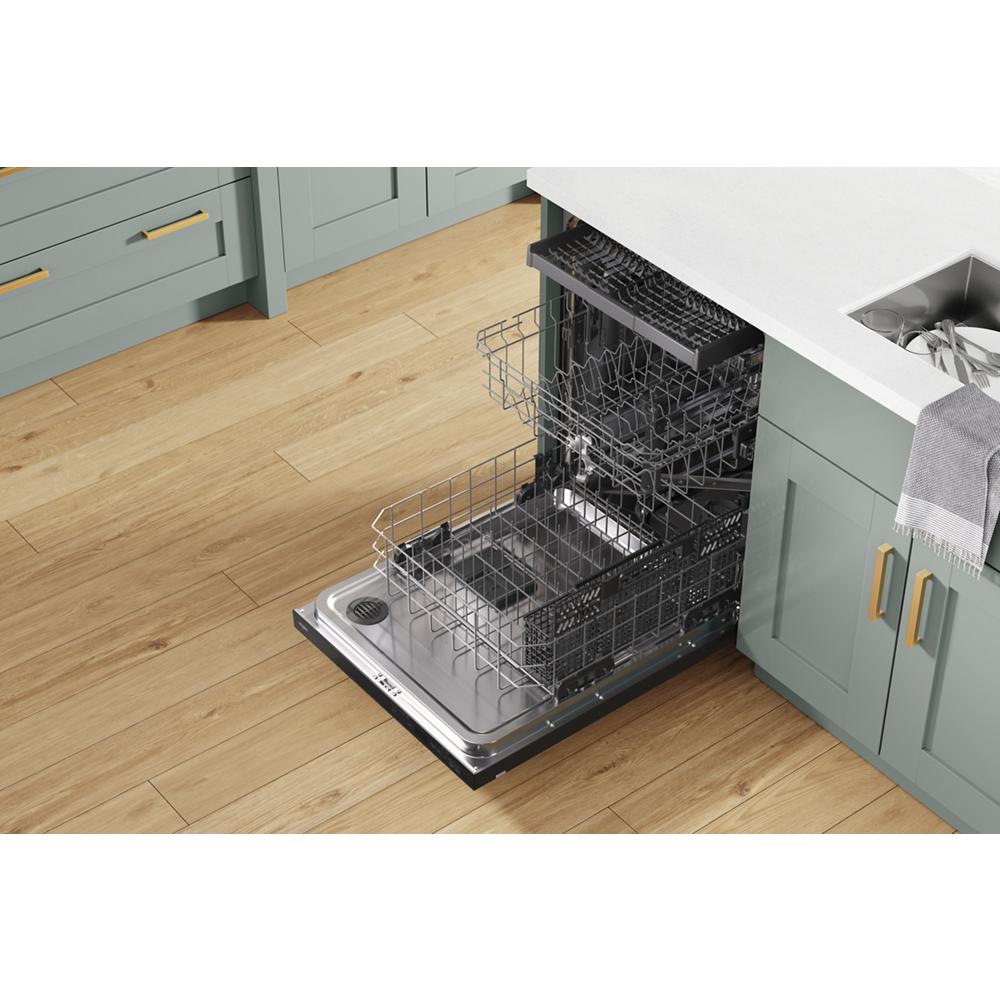 Model: WDTA50SAKV | Whirlpool 24” Stainless Steel Dishwasher with AI Intelligent Wash - 47 dBA