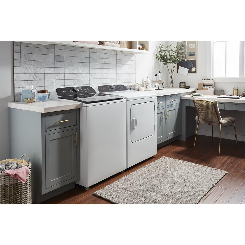 Model: WED500CMW | Whirlpool 7.0 Cu. Ft. Long Vent Electric Moisture Sensing Dryer
