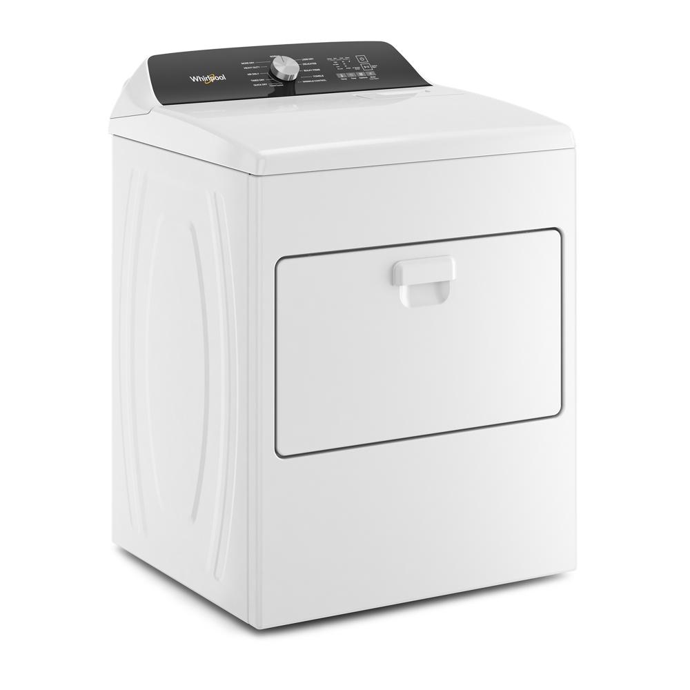 Model: WED500RLW | Whirlpool 7.0 Cu. Ft. Long Vent Electric Moisture Sensing Dryer