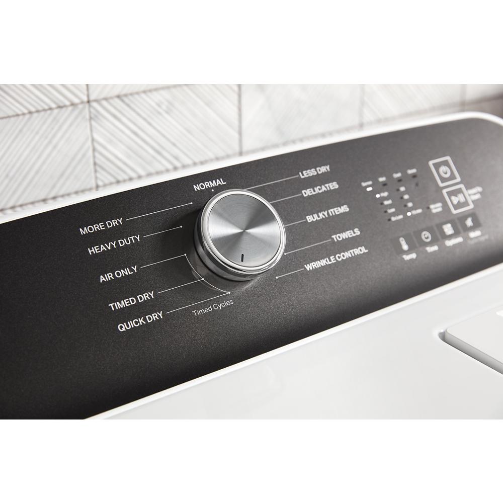 Model: WED500RLW | Whirlpool 7.0 Cu. Ft. Long Vent Electric Moisture Sensing Dryer