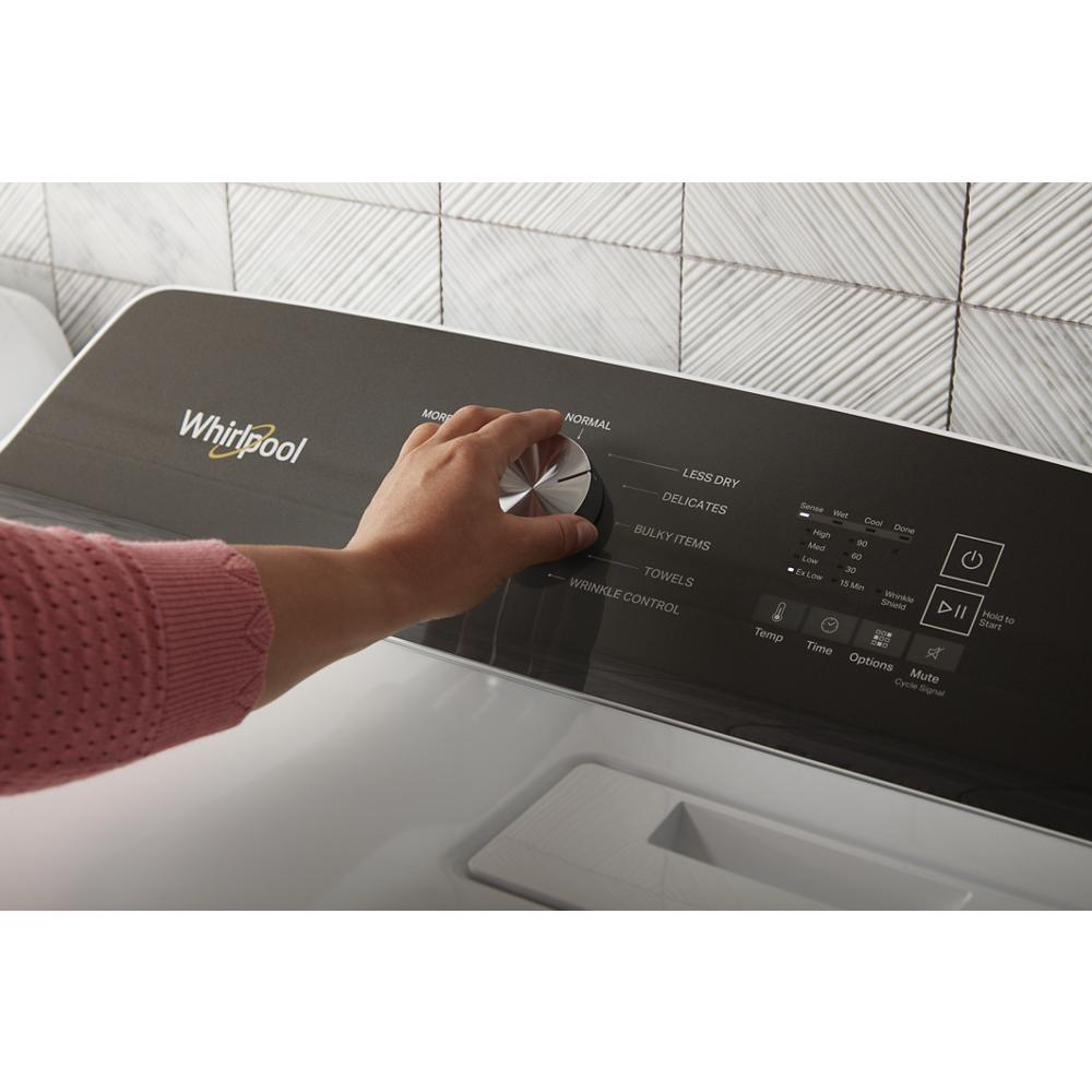 Model: WED500RLW | Whirlpool 7.0 Cu. Ft. Long Vent Electric Moisture Sensing Dryer