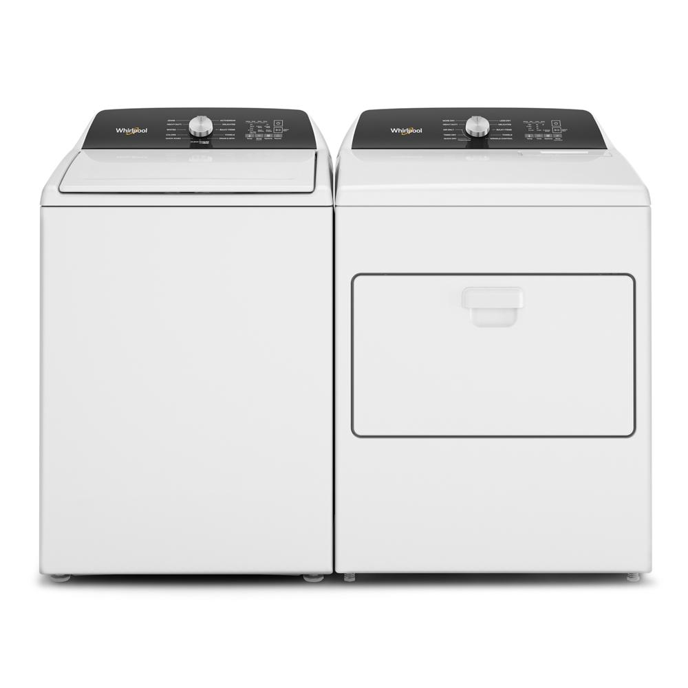 Model: WED500RLW | Whirlpool 7.0 Cu. Ft. Long Vent Electric Moisture Sensing Dryer
