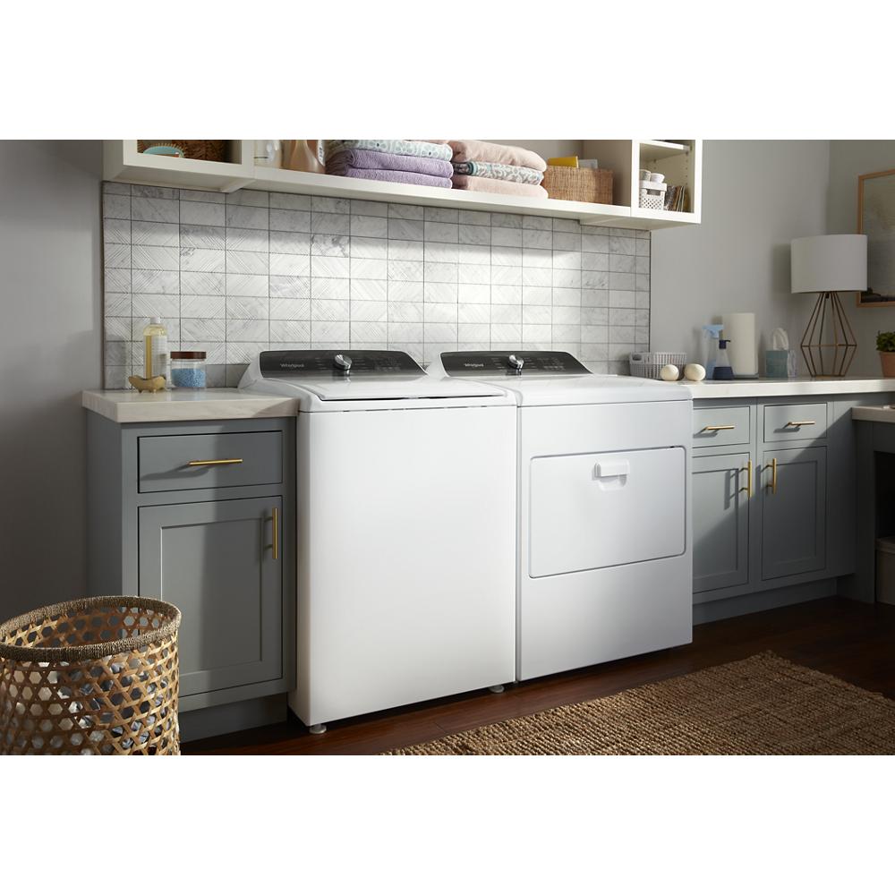 Model: WED500RLW | Whirlpool 7.0 Cu. Ft. Long Vent Electric Moisture Sensing Dryer