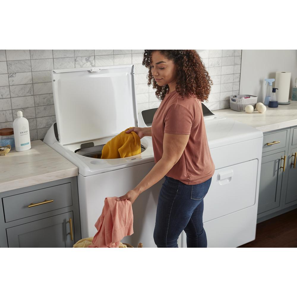 Model: WED500RLW | Whirlpool 7.0 Cu. Ft. Long Vent Electric Moisture Sensing Dryer