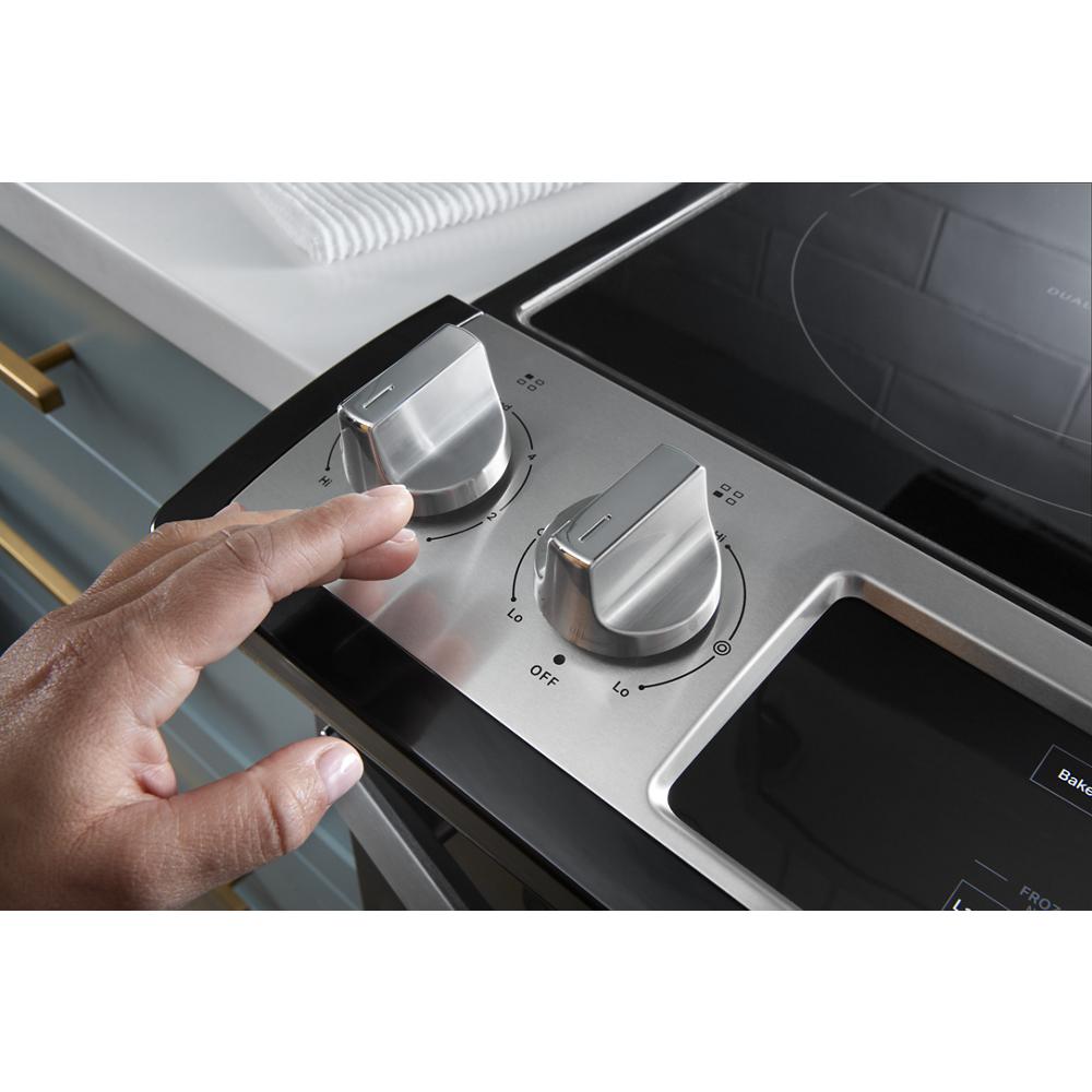 Model: WEE515SALB | Whirlpool Whirlpool® 34" Tall Range with Self Clean Oven Cycle