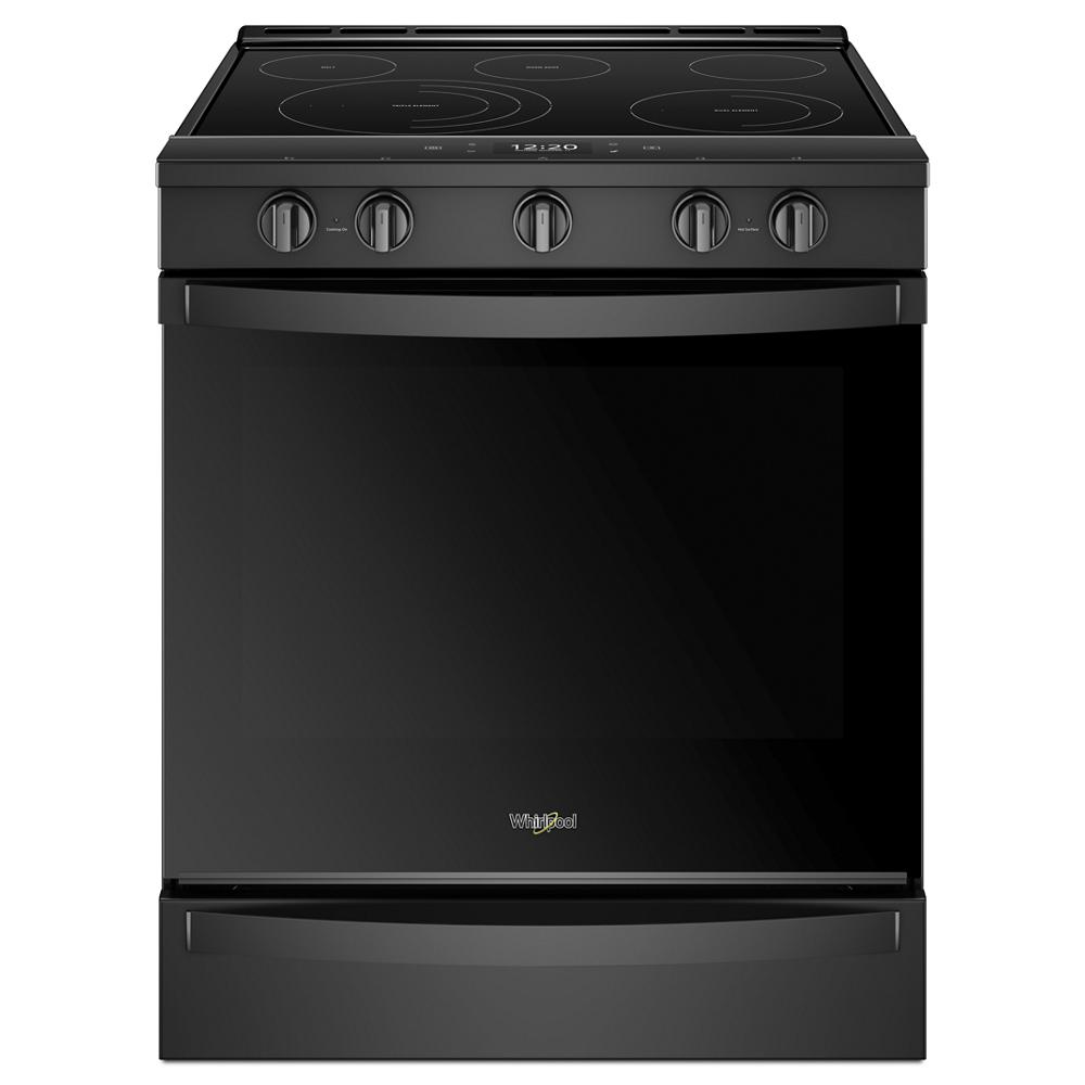 Whirlpool 6.4 cu. ft. Smart Slide-in Electric Range with Air Fry, when Connected