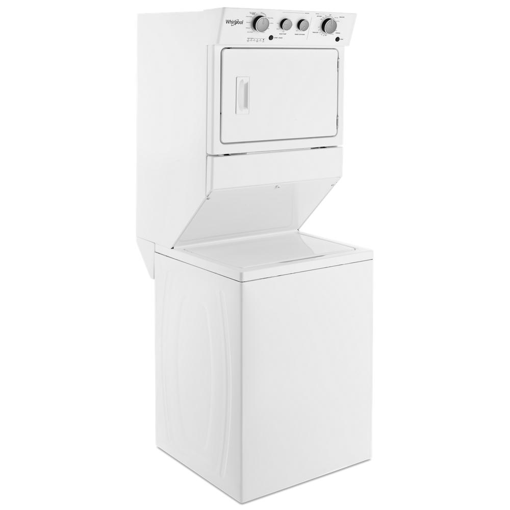 Whirlpool 3.5 cu.ft Electric Stacked Laundry Center 9 Wash cycles and AutoDry™