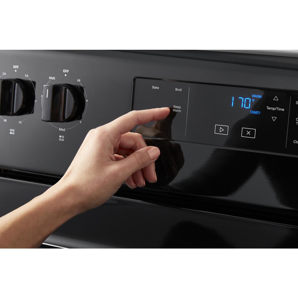 Whirlpool WFE320M0JB 5.3 cu. ft. Electric Range with Keep Warm