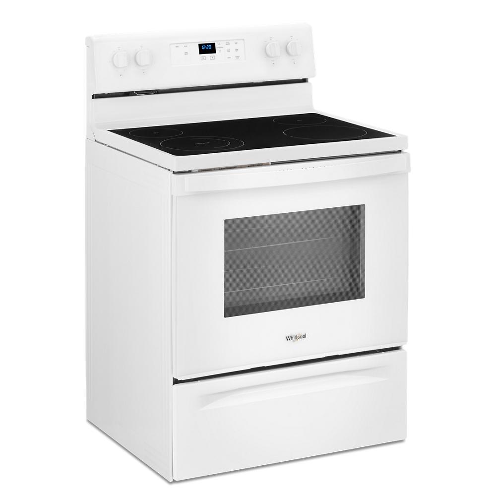 Whirlpool WFE320M0JW 5.3 cu. ft. Electric Range with Keep Warm