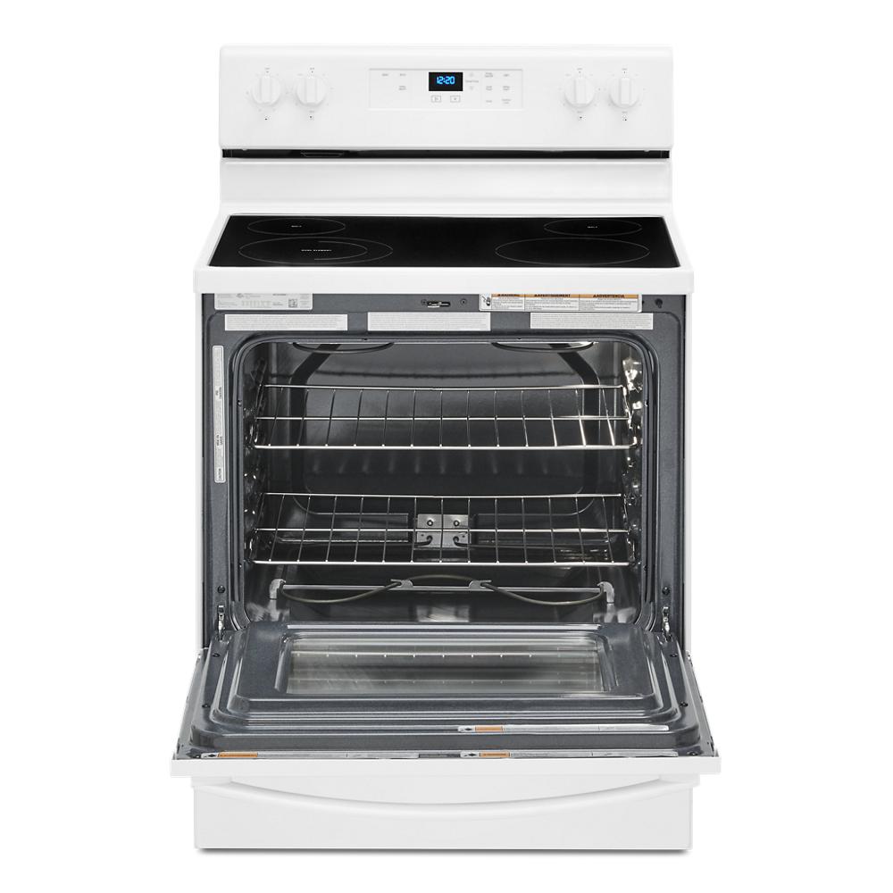 Whirlpool WFE320M0JW 5.3 cu. ft. Electric Range with Keep Warm