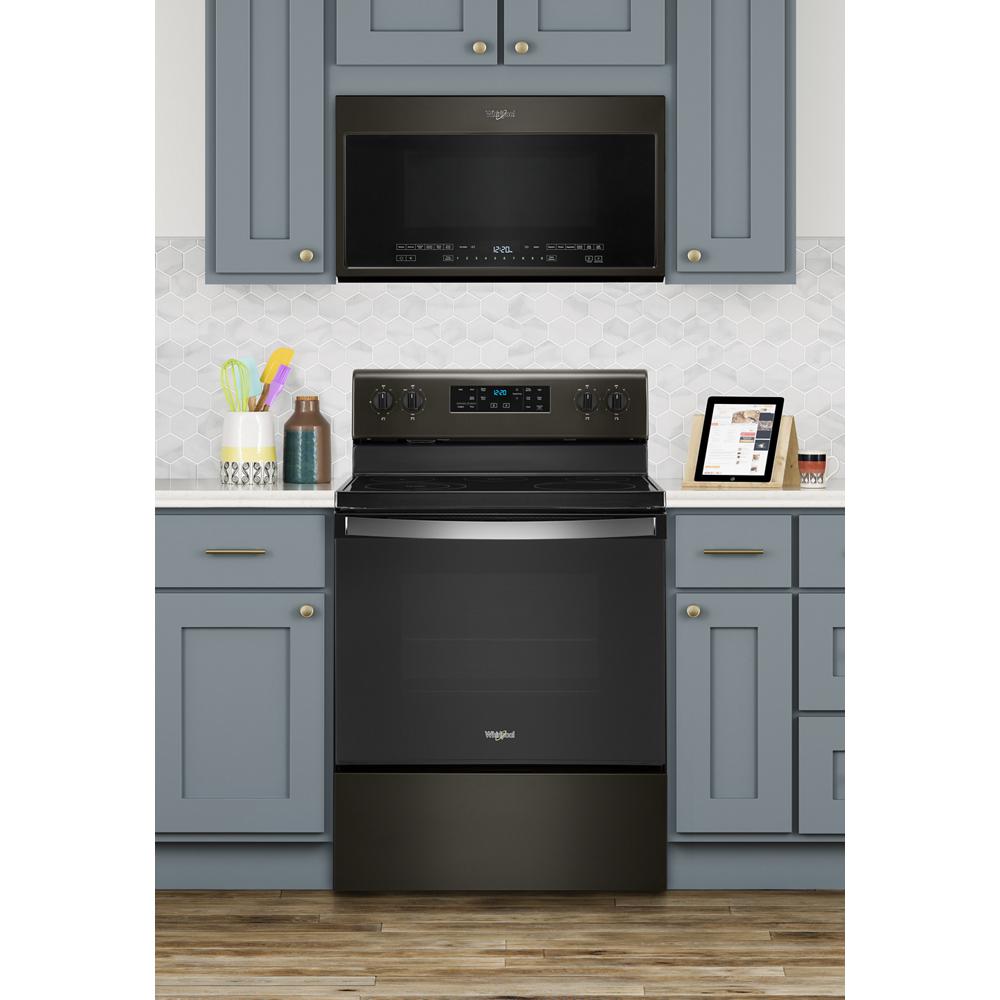 Model: WFE505W0JV | Whirlpool 5.3 cu. ft. Whirlpool® electric range with Frozen Bake™ technology