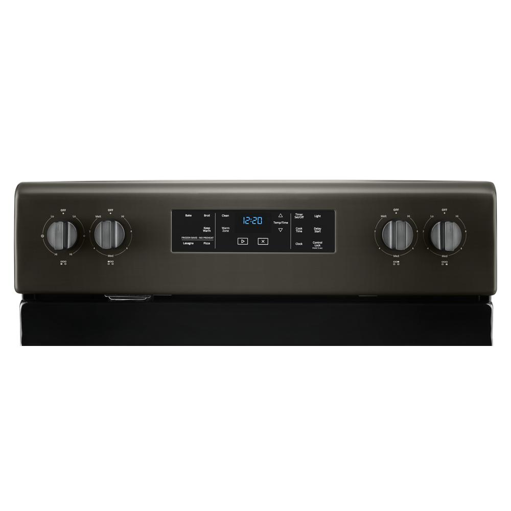Model: WFE525S0JV | Whirlpool 5.3 cu. ft. Whirlpool® electric range with Frozen Bake™ technology