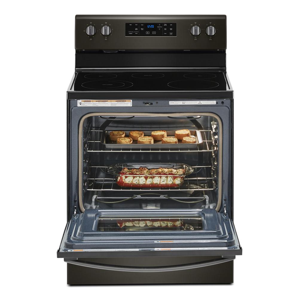 Model: WFE525S0JV | Whirlpool 5.3 cu. ft. Whirlpool® electric range with Frozen Bake™ technology