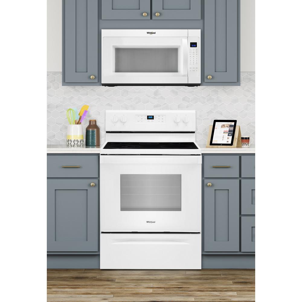 Model: WFE525S0JW | Whirlpool 5.3 cu. ft. Whirlpool® electric range with Frozen Bake™ technology