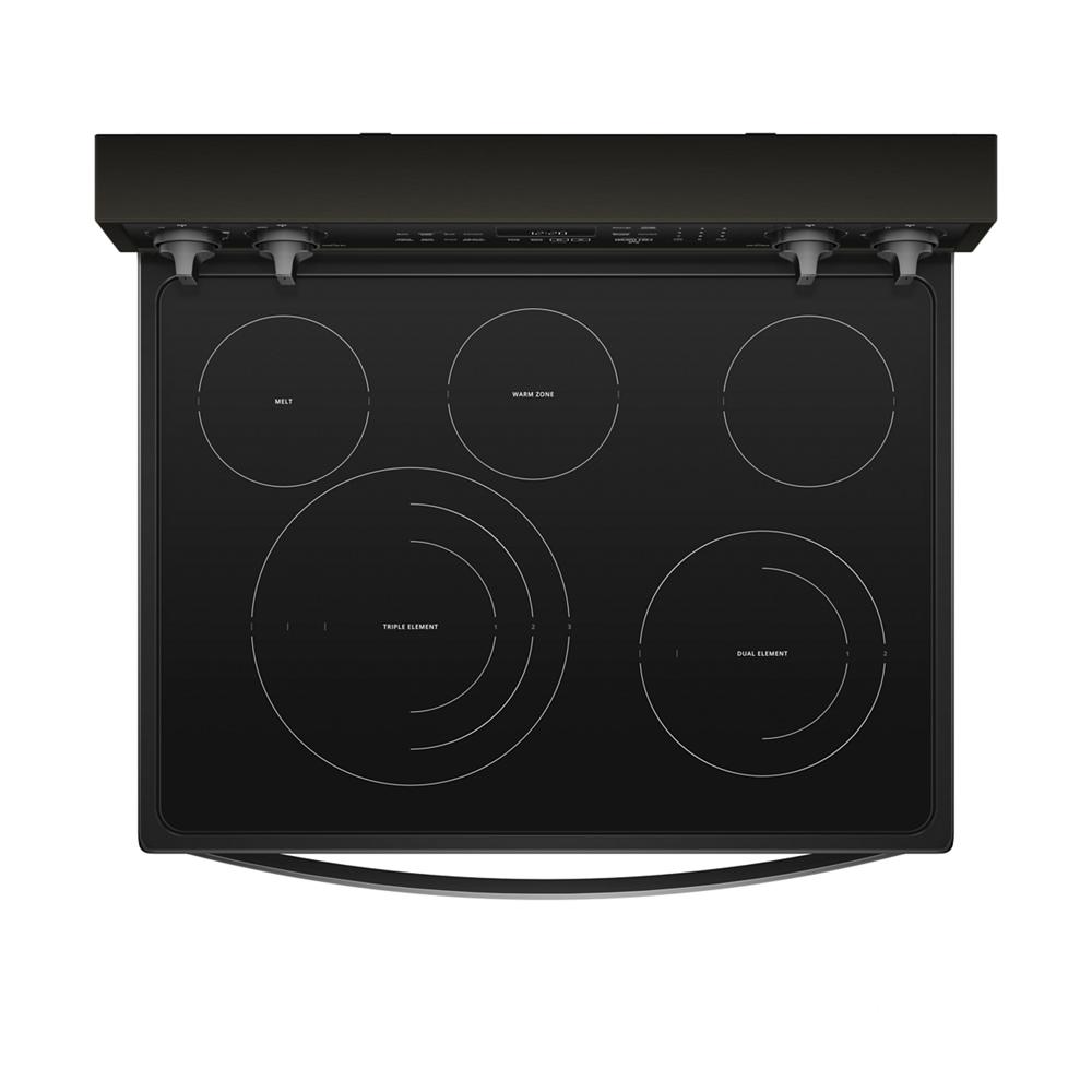 Model: WFE975H0HV | Whirlpool 6.4 cu. ft. Smart Freestanding Electric Range with Frozen Bake™ Technology