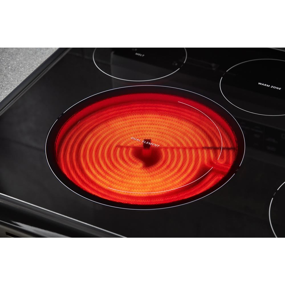 Model: WFE975H0HV | Whirlpool 6.4 cu. ft. Smart Freestanding Electric Range with Frozen Bake™ Technology