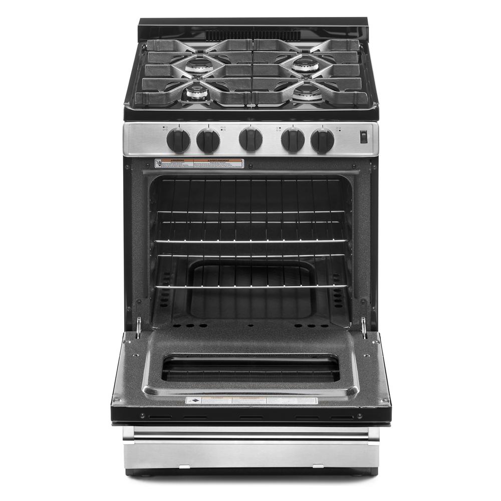 Model: WFG500M4HS | Whirlpool 24-inch Freestanding Gas Range with Sealed Burners