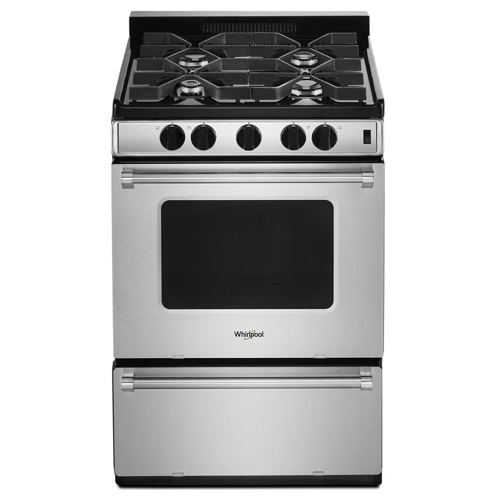 Whirlpool Gas Range (WFG500M4HS) - Stainless Steel Whirlpool Gas Range (WFG500M4HS) - Stainless Steel