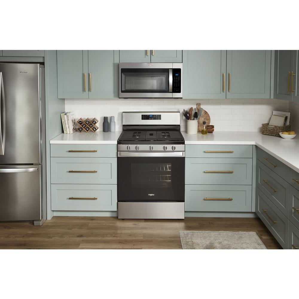Model: WFG535S0LS | Whirlpool 5.0 Cu. Ft. Whirlpool® Gas 5-in-1 Air Fry Oven