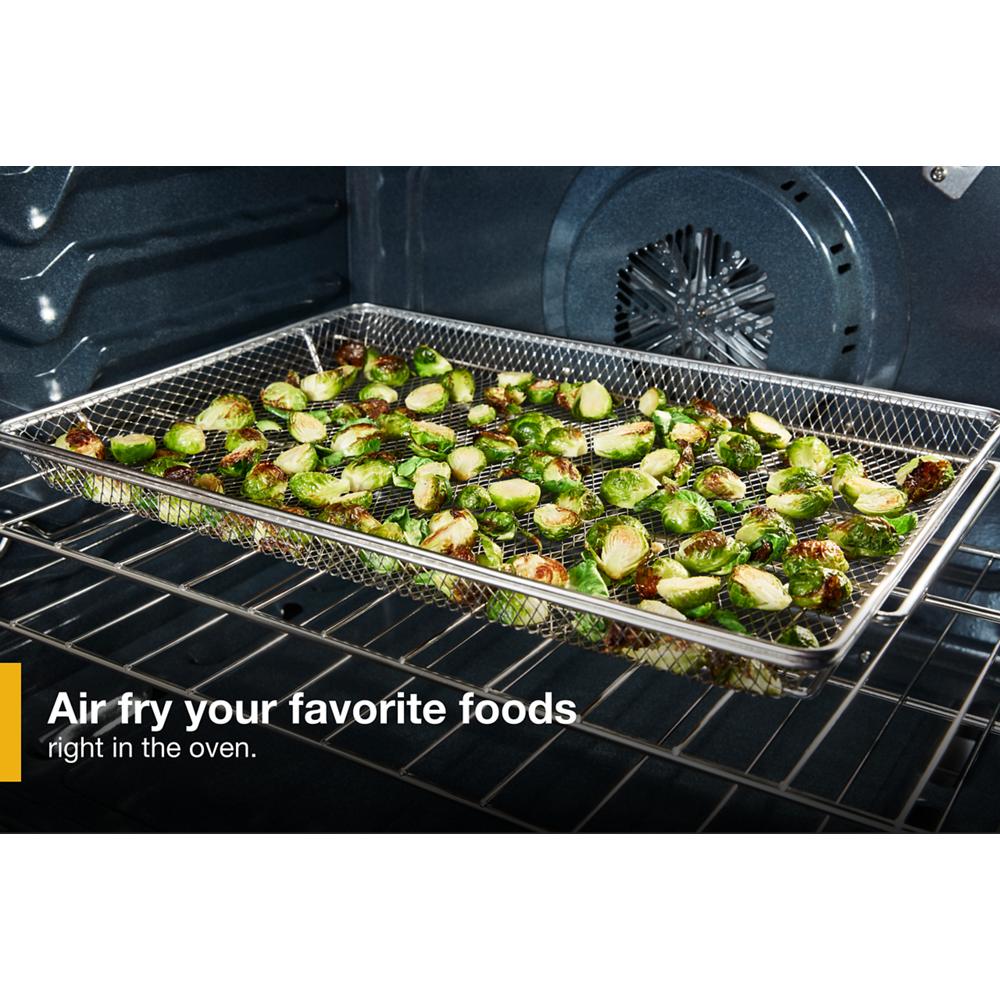 Model: WFG550S0LW | Whirlpool 5.0 Cu. Ft. Whirlpool® Gas 5-in-1 Air Fry Oven