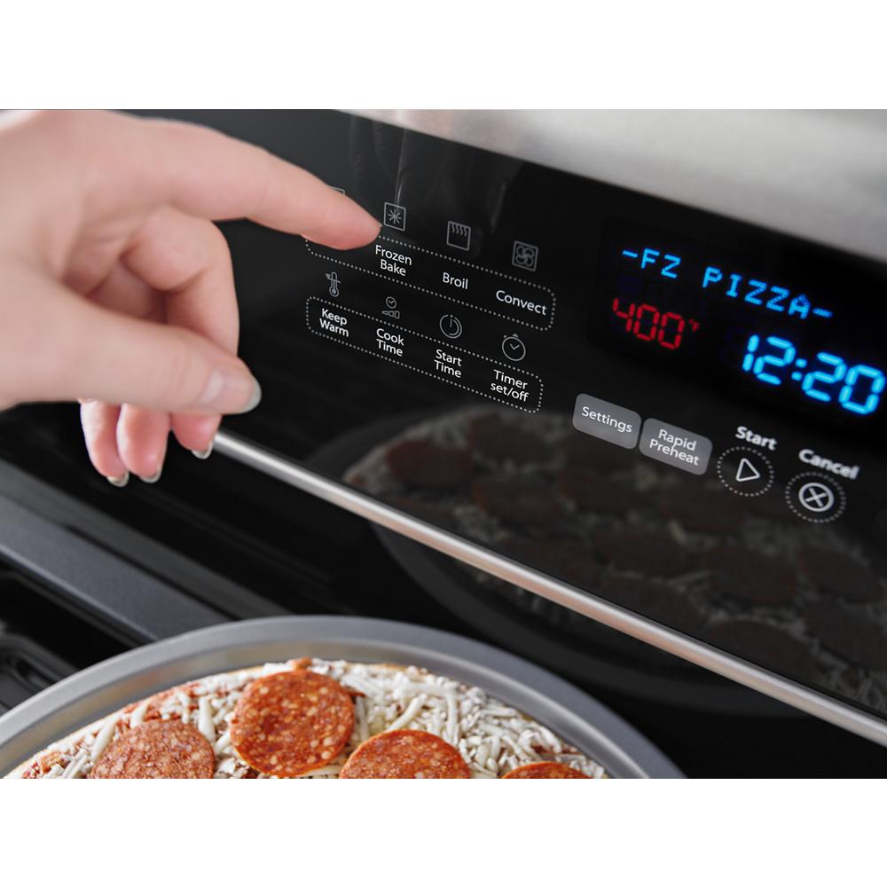 Model: WFG770H0FZ | Whirlpool 5.8 Cu. Ft. Freestanding Gas Range with Fingerprint-Resistant Stainless Steel