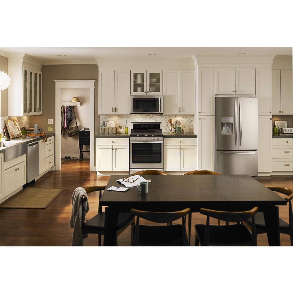 Model: WFG770H0FZ | Whirlpool 5.8 Cu. Ft. Freestanding Gas Range with Fingerprint-Resistant Stainless Steel