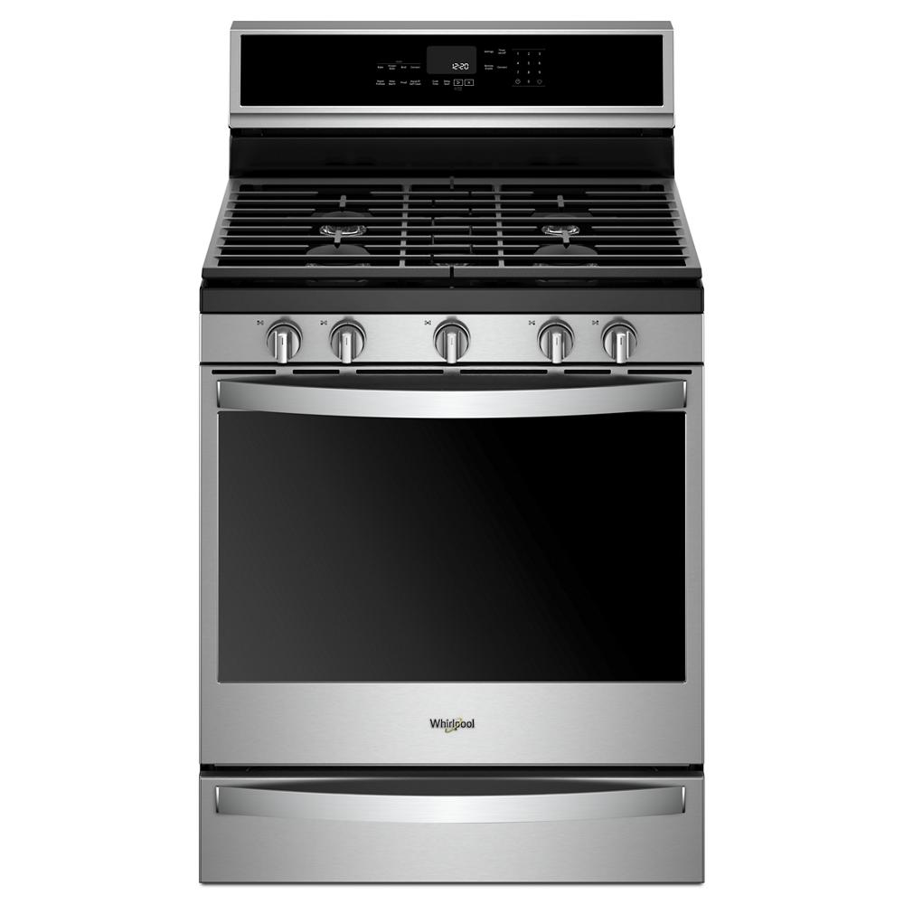 Whirlpool 5.8 cu. ft. Smart Freestanding Gas Range with EZ-2-Lift™ Grates