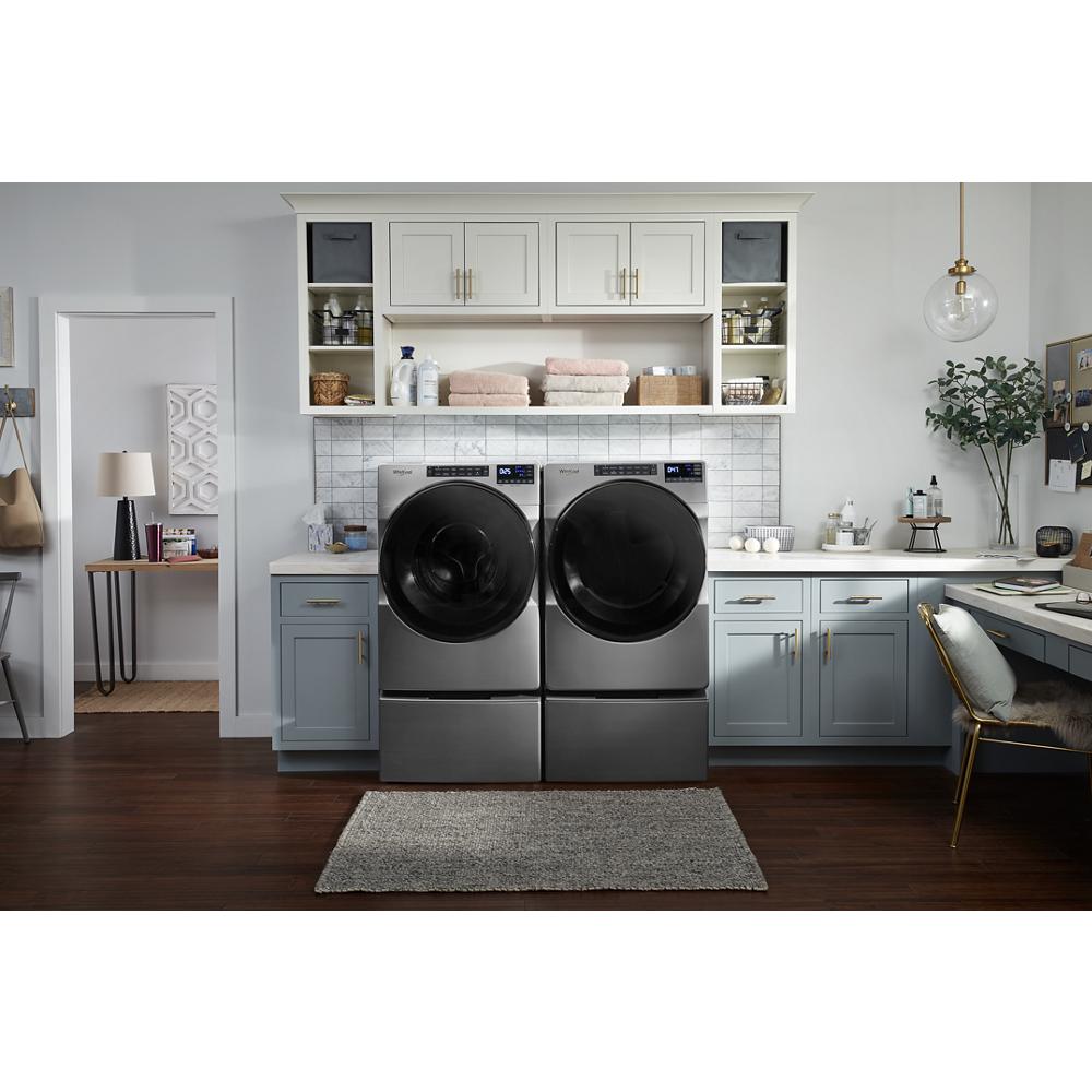 Model: WFP2715HC | Whirlpool 15.5" Pedestal for Front Load Washer and Dryer with Storage