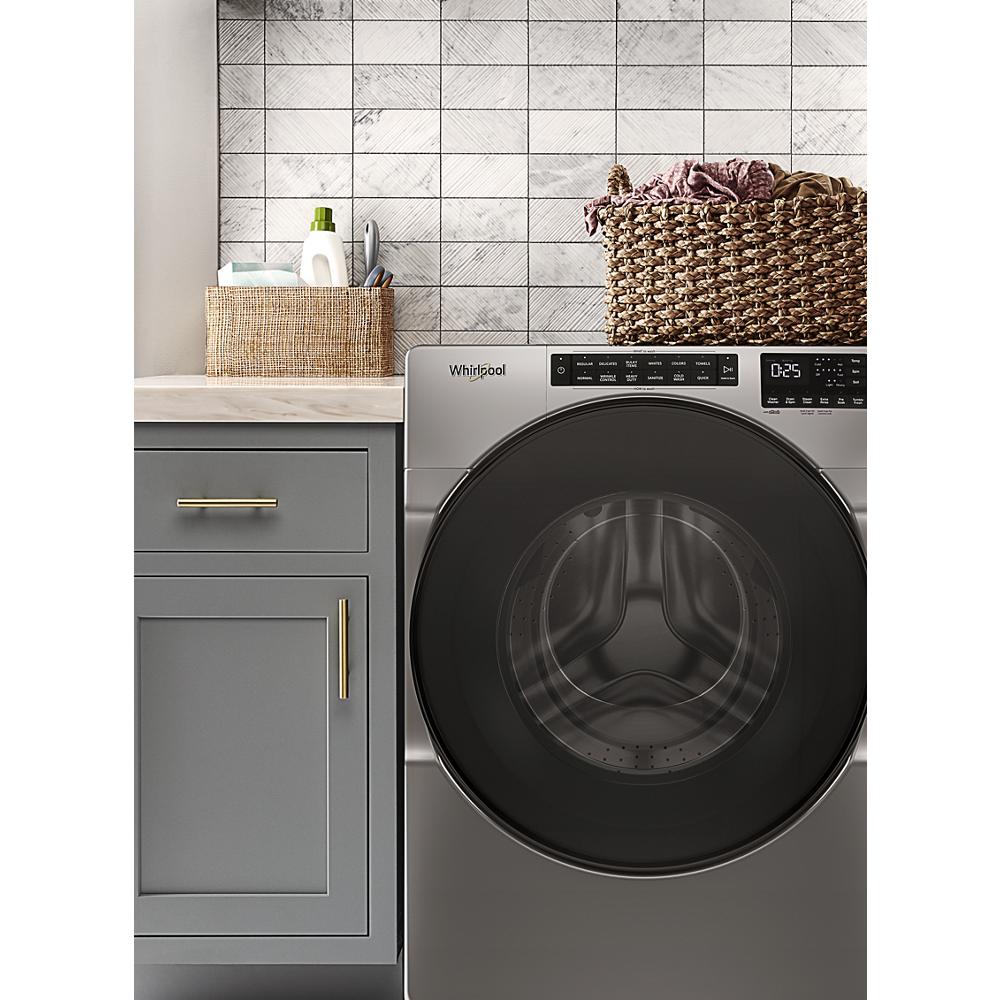 Model: WFW6605MC | Whirlpool 5.0 Cu. Ft. Front Load Washer with Quick Wash Cycle