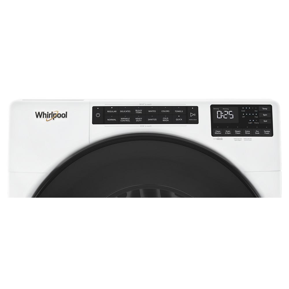 Model: WFW6605MW-9 | Whirlpool 5.0 Cu. Ft. Front Load Washer with Quick Wash Cycle
