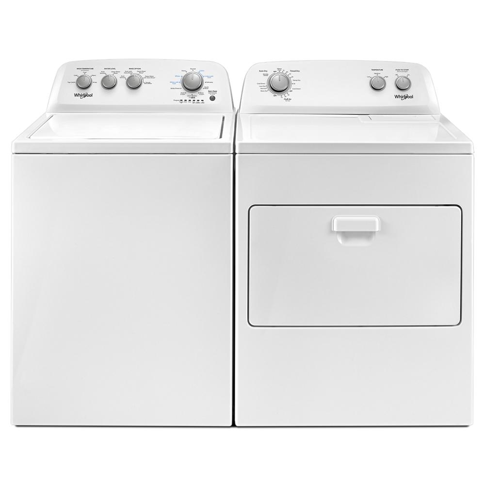 Whirlpool - WGD4850HW - 7.0 cu. ft. Top Load Gas Dryer with AutoDry™ Drying  System-WGD4850HW