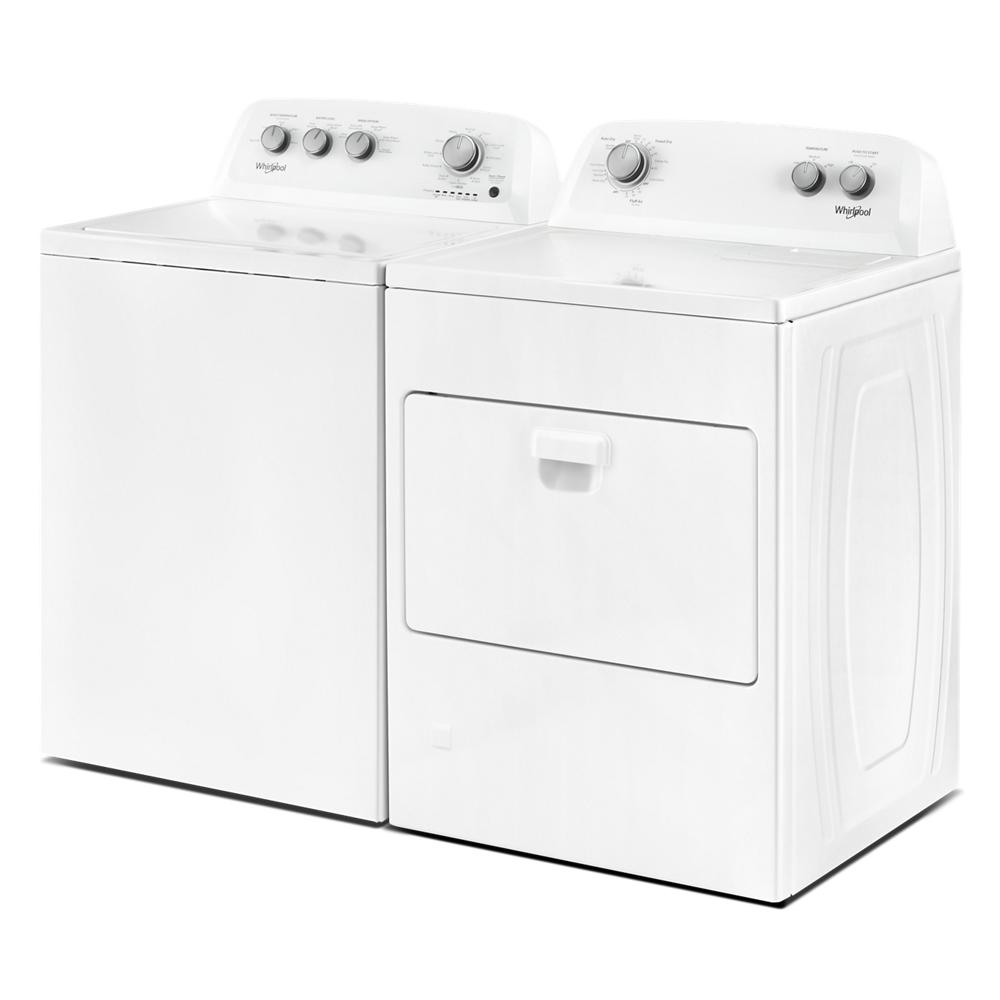 Whirlpool - WGD4850HW - 7.0 cu. ft. Top Load Gas Dryer with AutoDry™ Drying  System-WGD4850HW