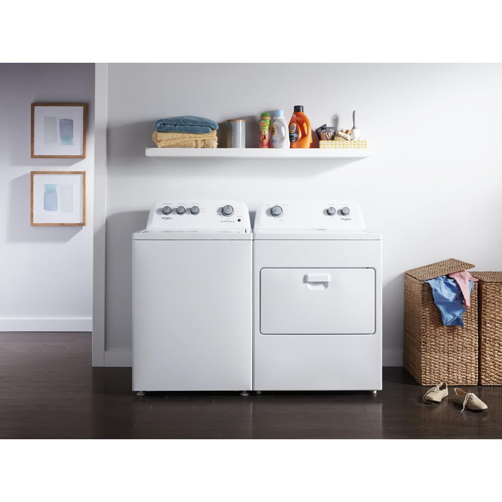 Whirlpool WHI-WGD4850HW 7.0 cu. ft. Top Load Gas Dryer with AutoDry™ Drying  System, Sheely's Furniture & Appliance