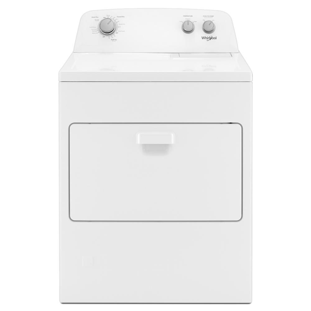 Whirlpool - WGD4850HW - 7.0 cu. ft. Top Load Gas Dryer with AutoDry™ Drying  System-WGD4850HW