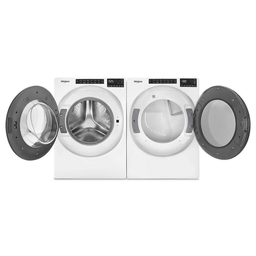 Model: WGD5605MW | Whirlpool 7.4 Cu. Ft. Gas Wrinkle Shield Dryer