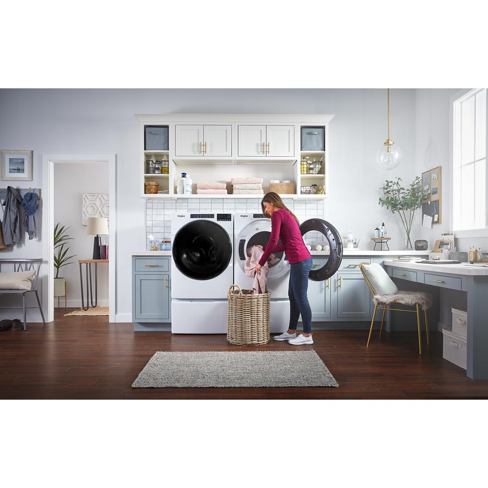 Model: WGD6605MW | Whirlpool 7.4 Cu. Ft. Gas Wrinkle Shield Dryer with Steam
