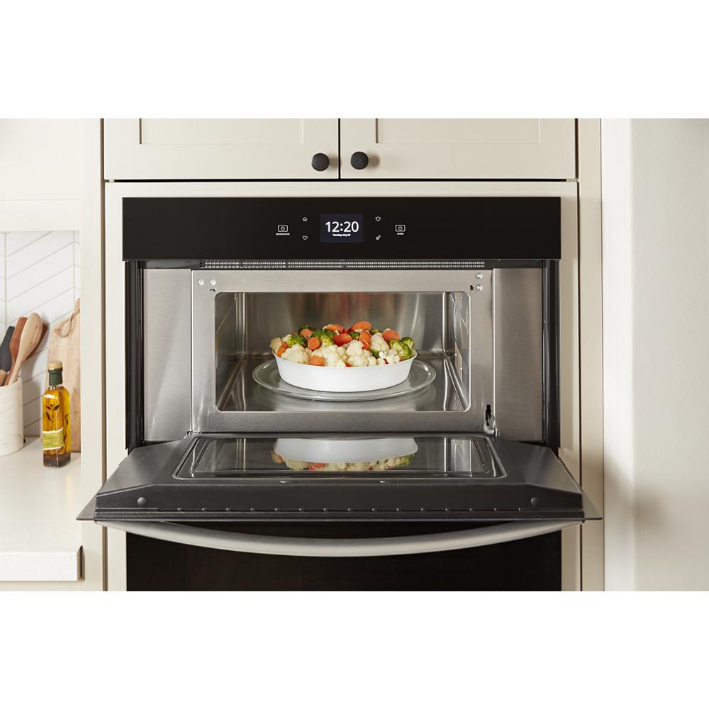 Model: WOEC5930LZ | Whirlpool 6.4 Total Cu. Ft. Combo Wall Oven with Air Fry When Connected