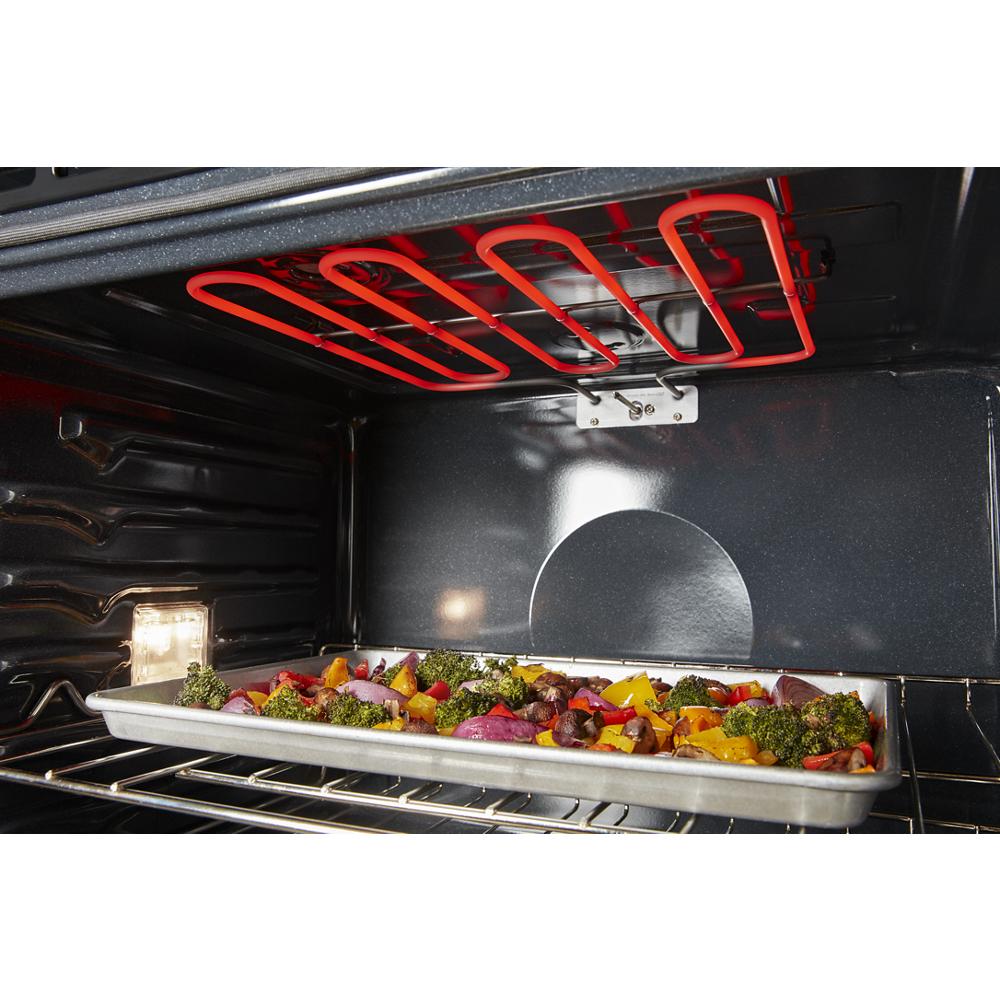 Model: WOED3030LS | Whirlpool 10.0 Total Cu. Ft. Double Self-Cleaning Wall Oven