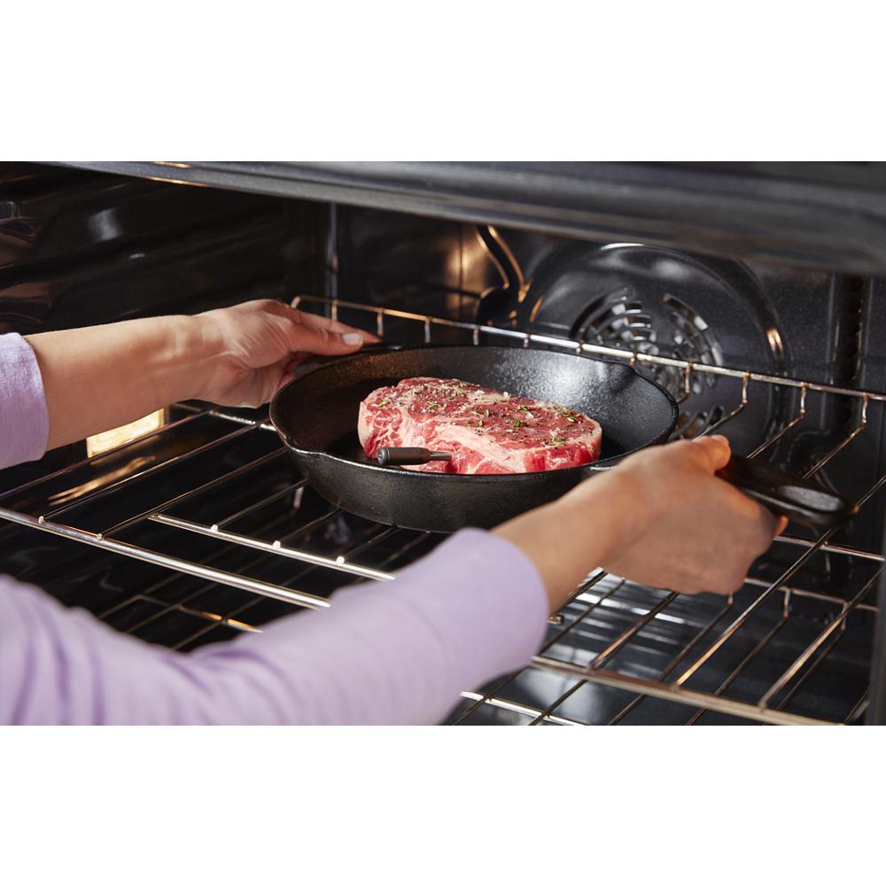 Model: WOED5027LZ | Whirlpool 8.6 Total Cu. Ft. Double Wall Oven with Air Fry When Connected