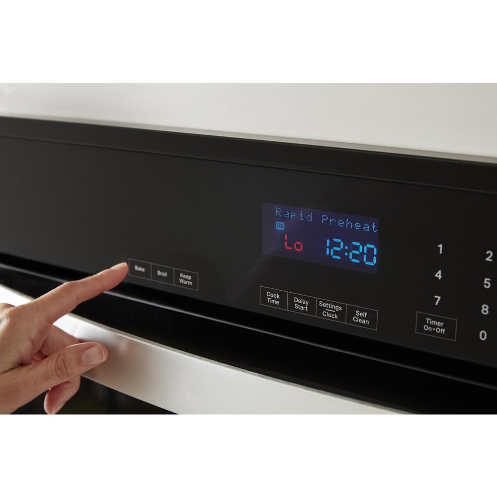 Model: WOES3027LS | Whirlpool 4.3 Cu. Ft. Single Self-Cleaning Wall Oven