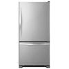 Model: WRB322DMBM - S/D  | Whirlpool 33-inches wide Bottom-Freezer Refrigerator with SpillGuard™ Glass Shelves - 22 cu. ft
