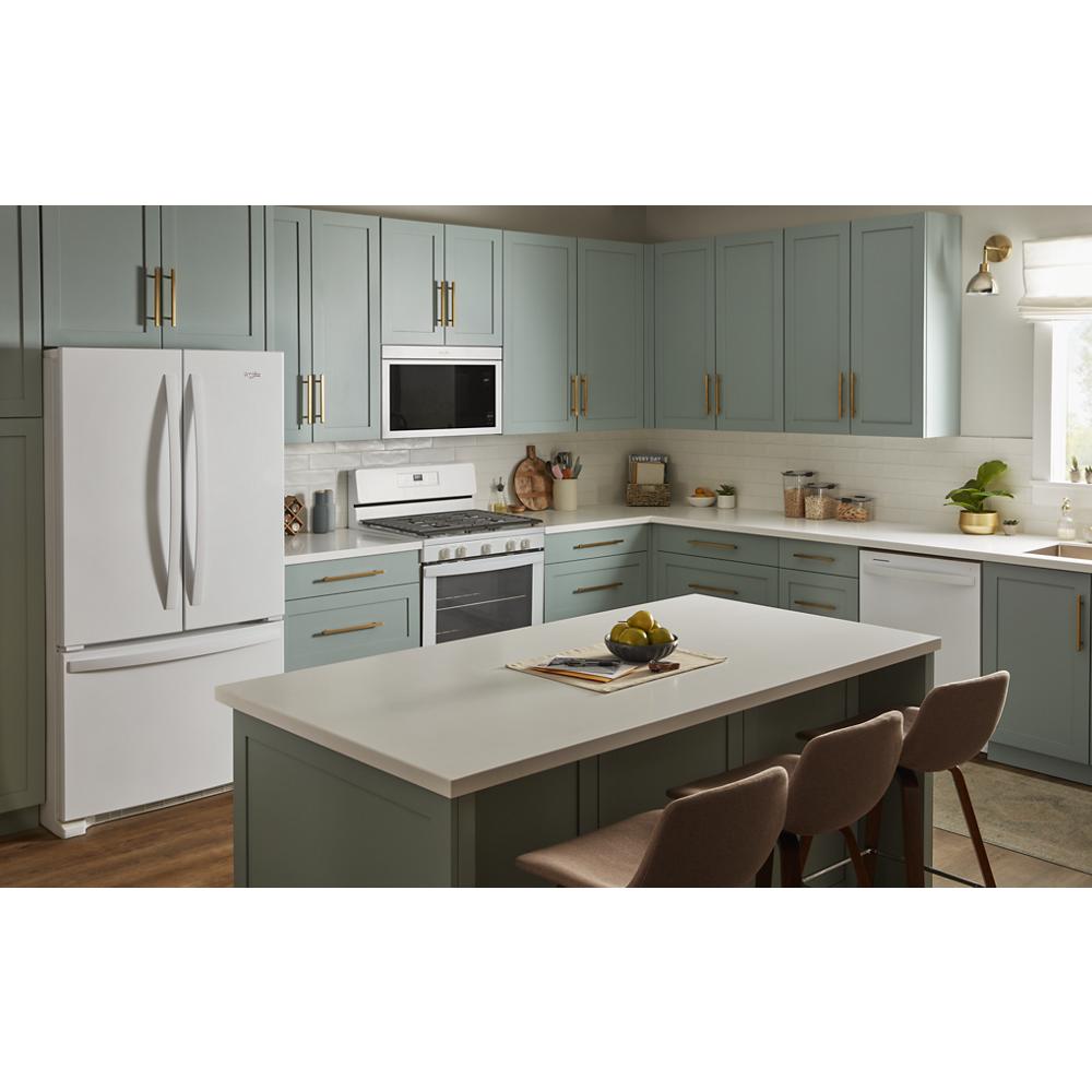 Model: WRF535SWHW - S/D  | Whirlpool 36-inch Wide French Door Refrigerator with Water Dispenser - 25 cu. ft.