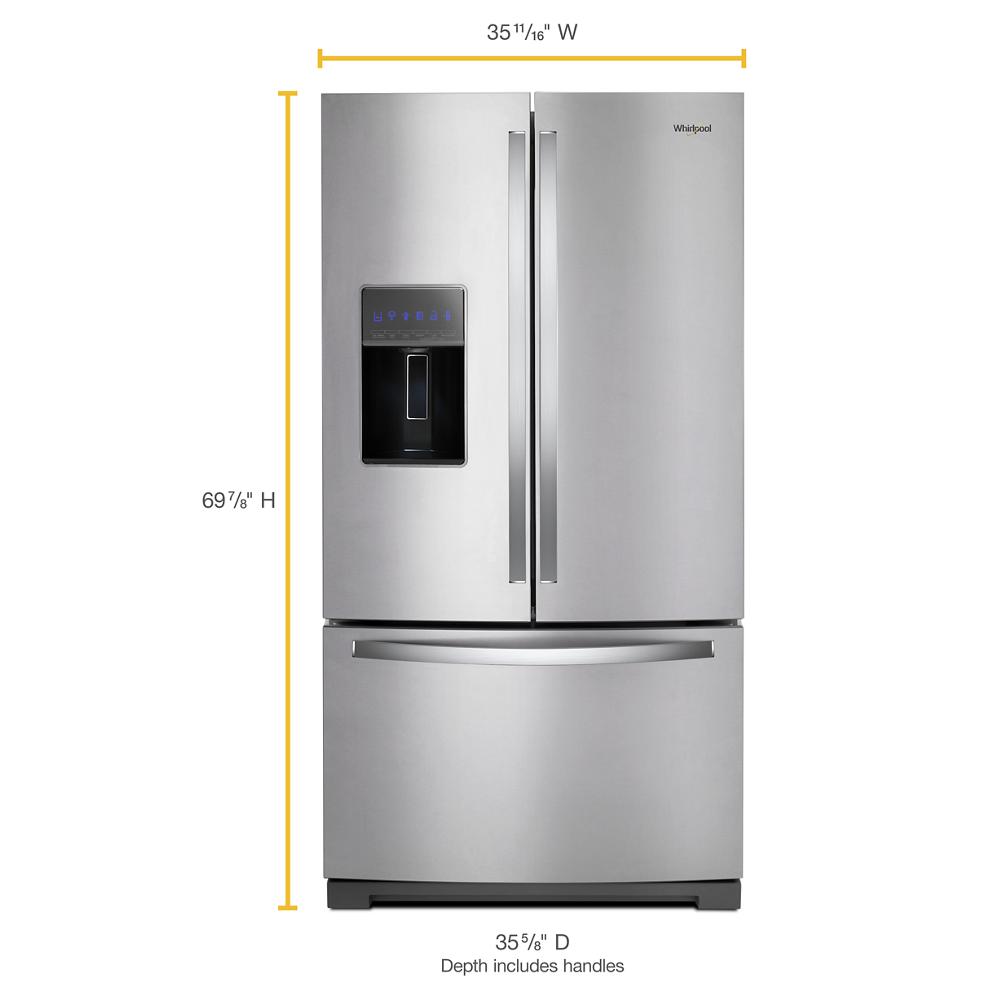 LG 27 Cu. Ft. PrintProof™ Stainless Steel Smart Counter Depth French Door  Refrigerator, Don's Appliances