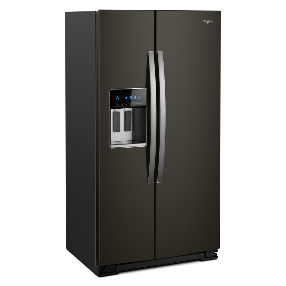 Model: WRS571CIHV | Whirlpool 36-inch Wide Counter Depth Side-by-Side Refrigerator - 21 cu. ft.