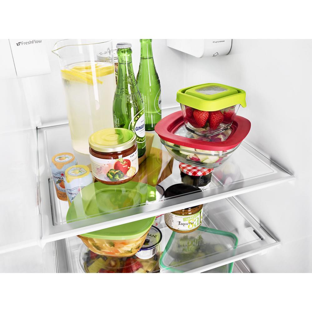 Model: WRS571CIHV | Whirlpool 36-inch Wide Counter Depth Side-by-Side Refrigerator - 21 cu. ft.