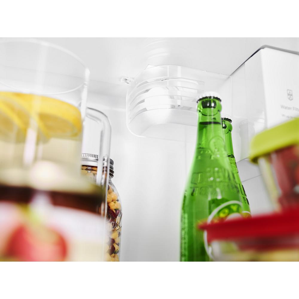 Model: WRS571CIHV | Whirlpool 36-inch Wide Counter Depth Side-by-Side Refrigerator - 21 cu. ft.