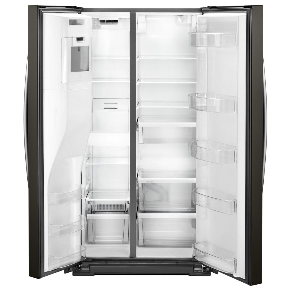 Model: WRS571CIHV | Whirlpool 36-inch Wide Counter Depth Side-by-Side Refrigerator - 21 cu. ft.